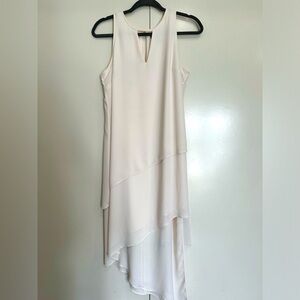 WHBM Sleeveless Chiffon Dress